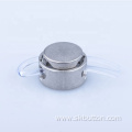 Customized Round Leather Cord Stopper with Logo OEKO-100